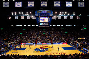 Allen Fieldhouse Banners