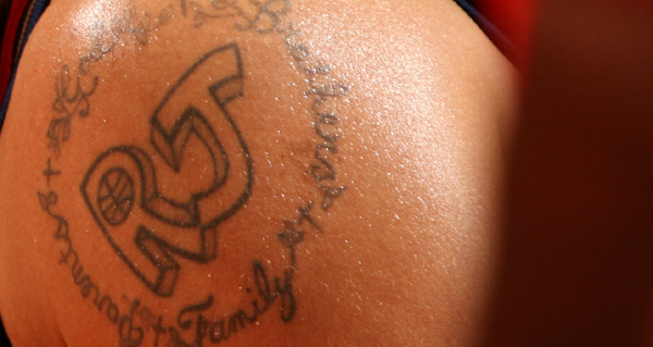 AND Richard Jefferson for having such a stupid tattoo.
