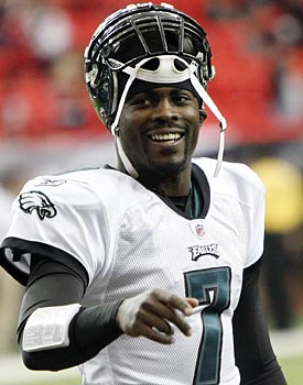 'I will never forget this game. I will never forget coming back to the city of Atlanta,' Michael Vick says. (AP)